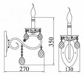 Бра Maytoni Ricco ARM124-01-G