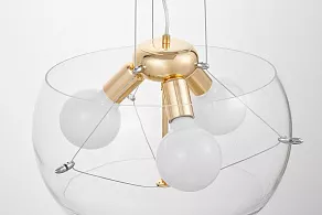 Подвесной светильник LUMINA DECO Globo LDP 6018-400 PR+F.GD