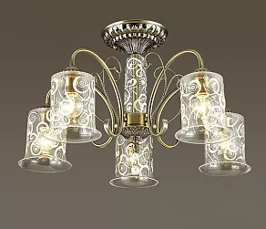 Люстра на штанге Lumion Santalla 3290/5C