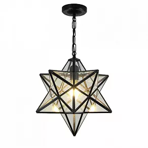 Подвесной светильник Imperiumloft Black Star Clear Glass 101314-26