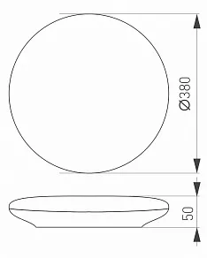 Накладной светильник Arlight Frisbee 030163