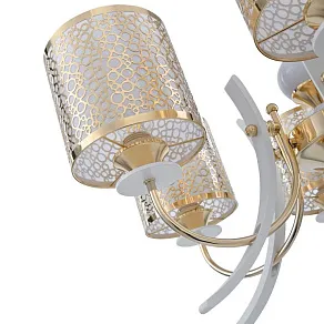 Подвесная люстра Arte Milano Florentia-6067 306067/8 Wh/Gd