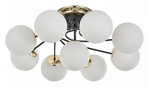 Потолочная люстра Arte Milano Neapolis-76408 276408/8+1 BK/GD