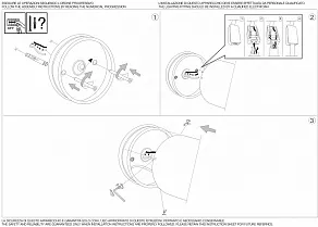 Светильник на штанге Ideal Lux Sunglasses SUNGLASSES PL2 NERO