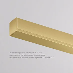 Заглушка для трека Denkirs SHINE BASE TR5735H-SB