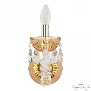 Бра Bohemia Ivele Crystal 5402 5402B/1/141 G Amber/M-1G