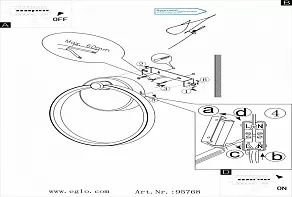 Бра Eglo ПРОМО Lasana 95768