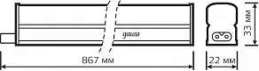 Накладной светильник Gauss TL Basic 930411210