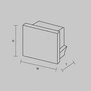 Заглушка для профиля Maytoni  642022