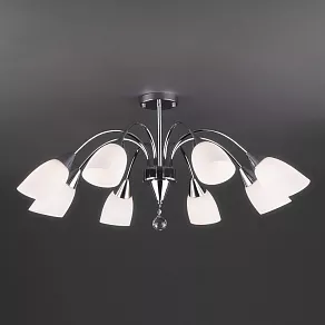 Люстра на штанге Eurosvet Ellene 30149/8 хром