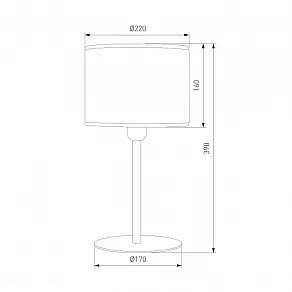 Настольная лампа декоративная TK Lighting Juta 5552 Juta