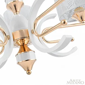 Подвесная люстра Arte Milano Florentia-2097 302097/6 Wh/Gd