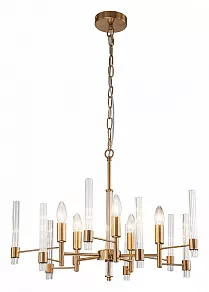 Подвесная люстра Indigo Favara 11040/5P Brass