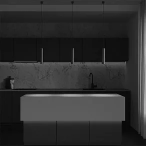 Подвесной светильник Maytoni Focus LED P072PL-L12W3K-BS