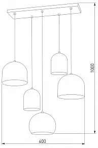 Подвесной светильник TK Lighting Tempre 6504 Tempre