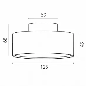 Накладной светильник Lightstar Acuto 215946