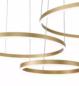 Подвесной светильник Indigo Galass 14001/3P Gold