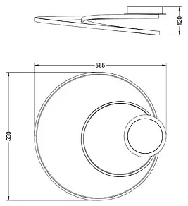 Накладной светильник Arte Lamp Millo A3893PL-30BK