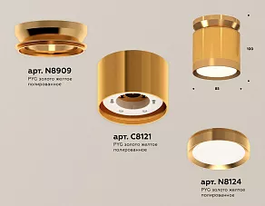 Накладной светильник Ambrella XS XS8121035
