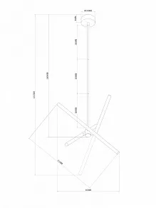 Подвесная люстра Freya Artwork FR6069PL-L65B
