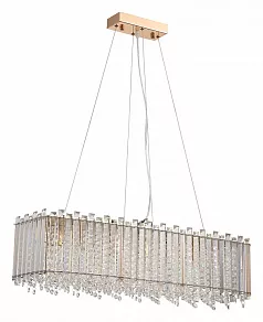 Подвесная люстра Indigo Levita 12002/7PL Gold