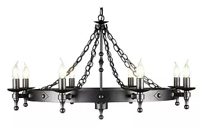 Подвесная люстра Elstead Lighting Warwick WR8-GRAPHITE