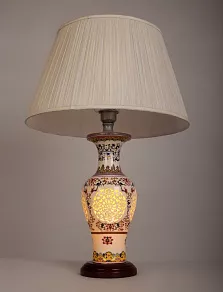 Настольная лампа декоративная Abrasax Lidia CT1365B20-OL