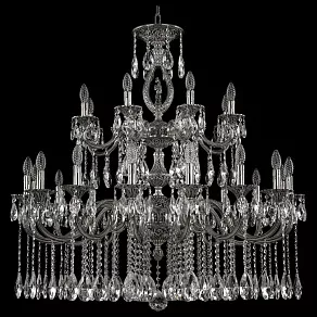Подвесная люстра Bohemia Ivele Crystal 7201 72401/16+8/360/2d A NB FH1M
