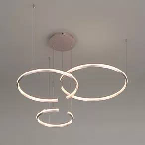 Подвесной светильник Eurosvet Gap 90180/3 сатин-никель 160W