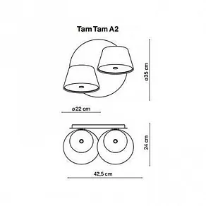 Бра O-LUCE Tam Tam 18593121
