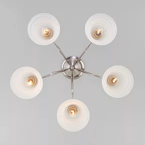 Люстра на штанге Eurosvet Dana 30173/5 сатин-никель