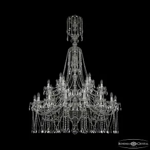 Подвесная люстра Bohemia Ivele Crystal 1413 1413/16+8+4/400/XL-163/2d Ni