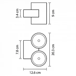 Накладной светильник Lightstar Paro LED 362674