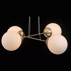 Подвесная люстра Natali Kovaltseva Molecule MOLECULE 81047-4C ANTIQUE BRASS