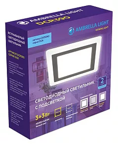 Встраиваемый светильник Ambrella DCR DCR390