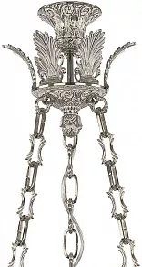 Подвесной светильник Bohemia Ivele Crystal 7100 71000P/25 NW Clear-Blue/H-1H Y8
