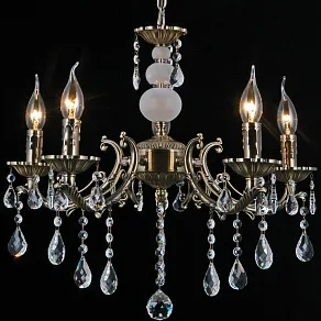 Подвесная люстра ILLUMICO CASTOR IL9927-5PSQ-24 AB CASTOR
