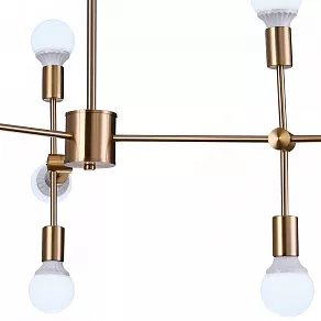Люстра на штанге Natali Kovaltseva Loft Lux 2 LOFT LUX 75130/6C GOLD