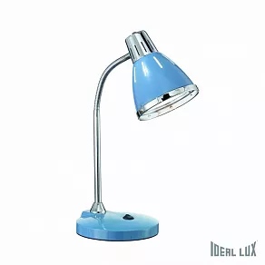 Настольная лампа офисная Ideal Lux ELVIS ELVIS TL1 AZZURRO