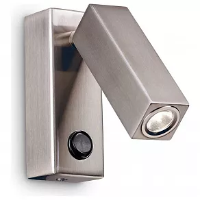 Бра Ideal Lux Page PAGE AP SQUARE NICKEL