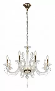 Подвесная люстра iLamp King P9372-8 GD