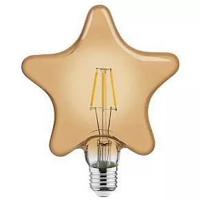 Лампа светодиодная Horoz Electric Rustic Heart E27 6Вт 2200K HRZ00002345