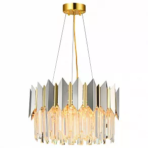 Подвесной светильник Natali Kovaltseva Queen QUEEN 79006/8C BRASS SILVER