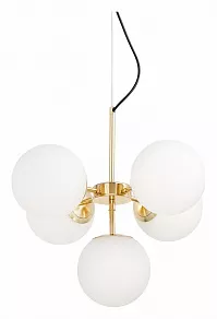 Подвесная люстра LUMINA DECO  LDP 6041-5 GD
