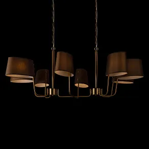 Подвесная люстра Loft it Hilton 10527/8 Brass