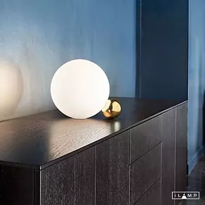 Настольная лампа декоративная iLamp Mono 10240T/1-D250 WH-GL