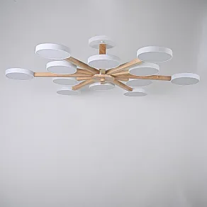 Люстра на штанге Imperiumloft TURNA White TURNA-B01