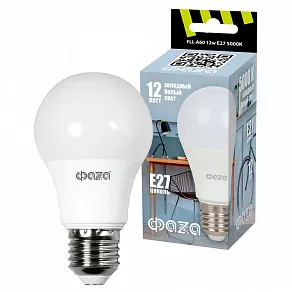 Лампа светодиодная Jazzway  E27 12Вт 5000K FLL- A60 12w E27 5000K