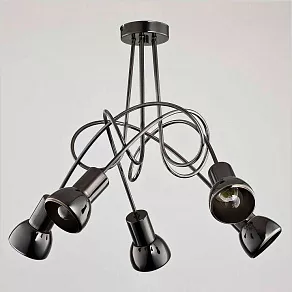 Люстра на штанге Alfa Tango Black Chrome 24675