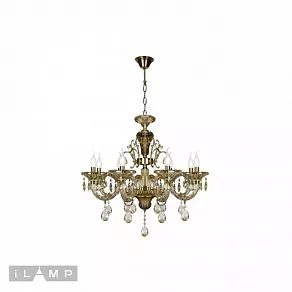 Подвесная люстра iLamp Asia 61079-8 BR